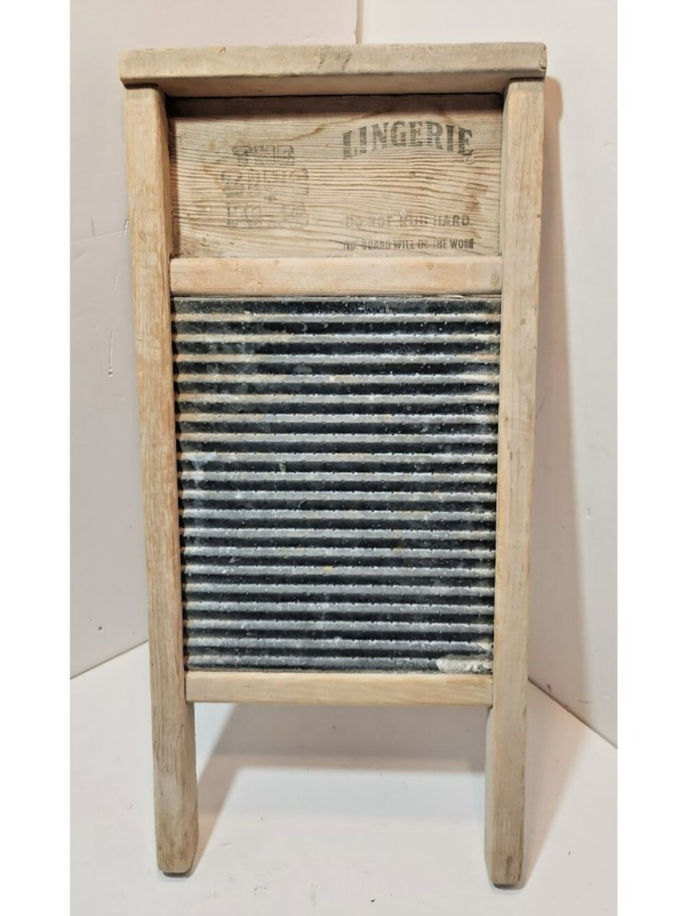 Vintage Zing King Lingerie Washboard National Washboard Co. No 703 USA Made